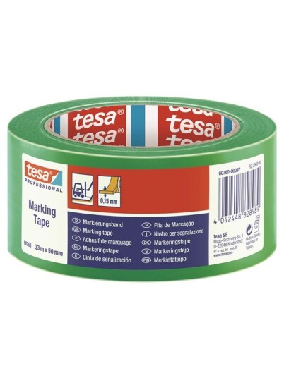 tesa Floor Marking Tape 33m x 50m Grønn tesa Floor Marking Tape 33m x 50m Grønn