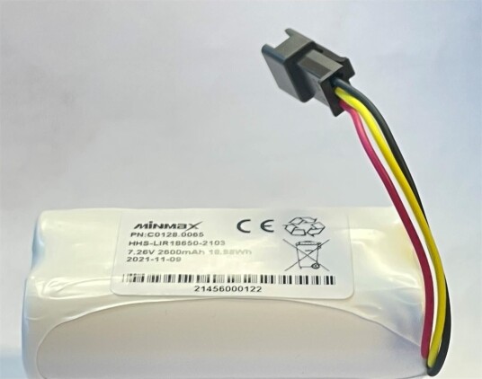 Pinell Supersound 202 Batteripakke Oppladbart Batteri