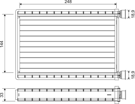 Varmeapparat register VALEO 811571