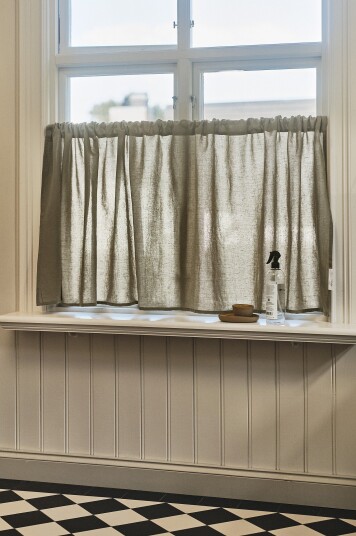Jotex Kafégardin Linmiks Salviegrønn LINA 205466301473