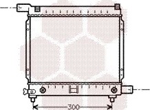 VAN WEZEL 30002064 Radiator motorkjøling VAN WEZEL 30002064 Radiator motorkjøling