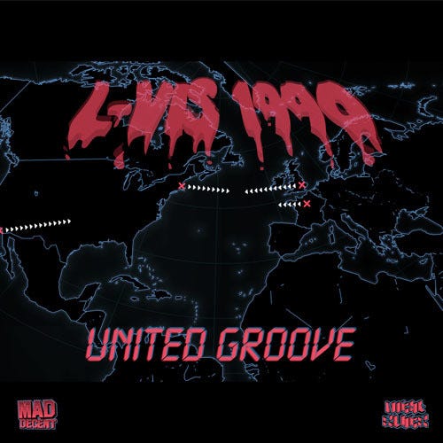 Lvis 1990  United Groove  LP/Vinyl