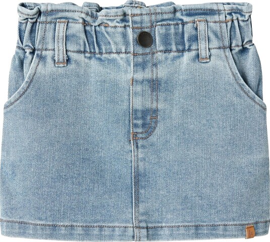 Lil"Atelier Nmfdarlee Dnm Skirt 2060 Se D Lil Blue 104