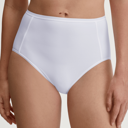 Calida Truser Sleek Skin High Waist Brief Hvit Medium Dame