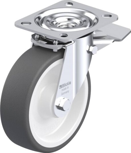 Blickle 36350 L-Poth 125R-St Styrehjul Med Brems, Hjuldiameter 125 Mm, Bæreevne (Maks.) 250 Kg, 1 Stk. Blickle 36350 L-Poth 125R-St Styrehjul Med Brems, Hjuldiameter 125 Mm, Bæreevne (Maks.) 250 Kg, 1 Stk.
