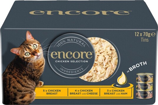 Encore Våtfôr Boks I Buljong Selection Kylling 24 X 70 G Encore Våtfôr Boks I Buljong Selection Kylling 24 X 70 G