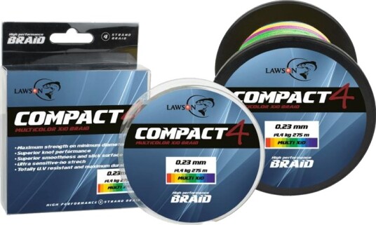 Lawson Compact 4 X10 275 m 0,37 mm 25,9 kg - OS Lawson Compact 4 X10 275 m 0,37 mm 25,9 kg - OS