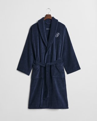 Brodert morgenkåpe unisex