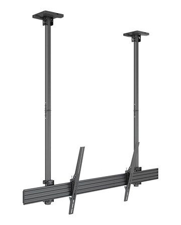 Multibrackets M Pro Series mounting kit fixed single side tilt for LCD display black