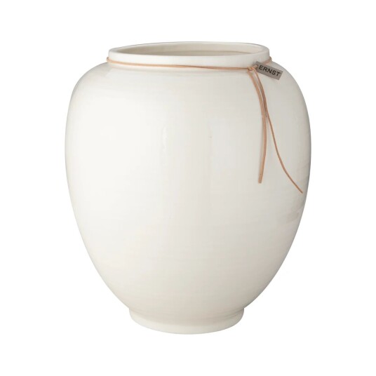Ernst vase hvitglassert 33 cm Ernst vase hvitglassert 33 cm