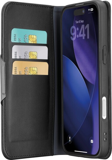 CellularLine Book Agenda Lommebokdeksel iPhone 18 Pro Max Svart