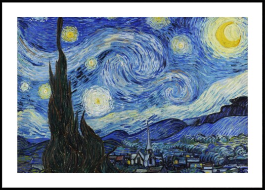 The Starry Night Plakat / 70x100
