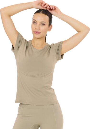 Athlecia Lonny W Ss Tee Beige 46