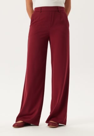 Object Collectors Item Objlisa MW Wide Pant Cabernet Detail:Col 34