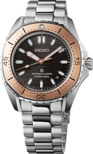 Seiko Herreklokke SPB485J1 Prospex Sort/Stål Ø41.25 mm