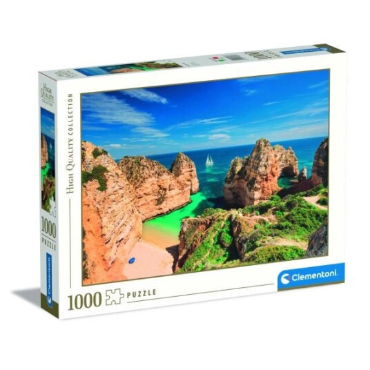 Clementoni Puslespill   1000 Brikker   Algarve Bay