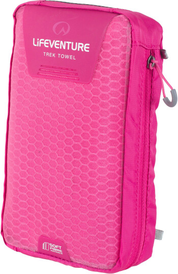 Lifeventure Softfibre Trek Towel Giant Rosa 150 x 90 cm