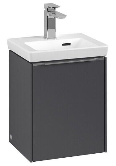 Villeroy & Boch  Subway 3.0 Servantskap m/1 dør 351x429x309 mm Grafitt Matt