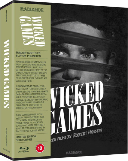 Wicked Games: Three Films by Robert Hossein Bluray
