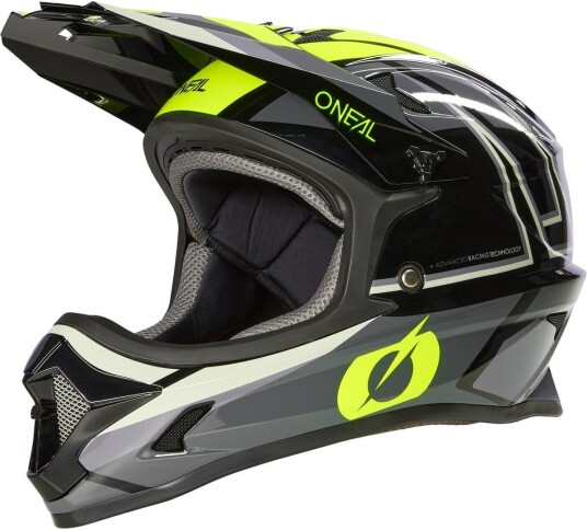 Oneal Sonus Split V.23 Downhill hjelm XL Svart Gul