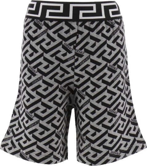 Versace Shorts Grå Melert/Svart Versace 4 år 104 Shorts Versace Shorts Grå Melert/Svart Versace 4 år 104 Shorts