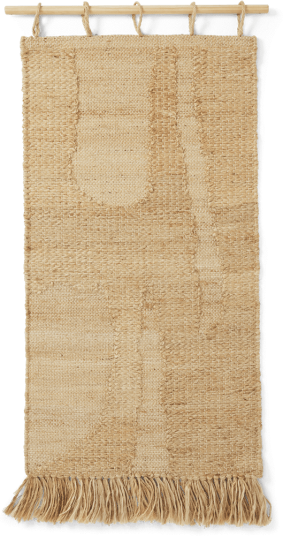 Ferm Living Harvest veggdekorasjon 50x100 cm Natural