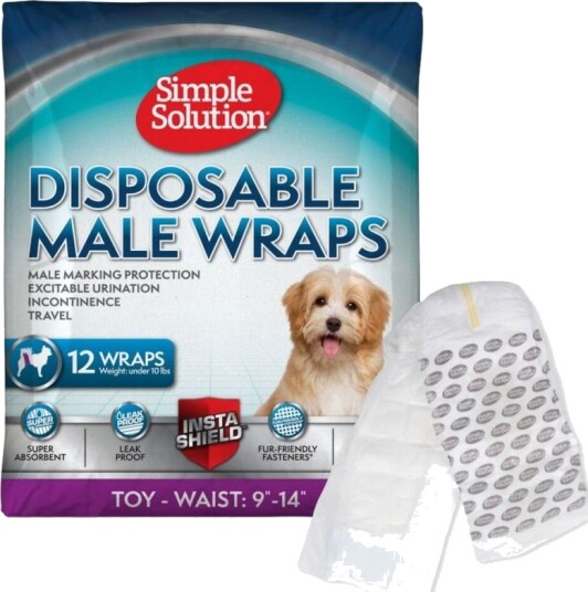 Simple Solution Disposable Skvettebeskyttelse 12-Pakning Str. Xs