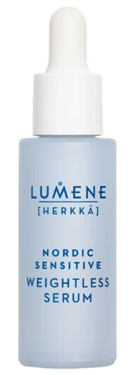 Lumene Nordic Sensitive Weightless Serum 30 ml for sensitiv hud med havreceramid Lumene Nordic Sensitive Weightless Serum 30 ml for sensitiv hud med havreceramid