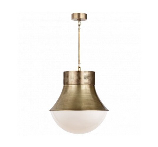 Precision Large Pendant Antique-Burnished Brass Precision Large Pendant Antique-Burnished Brass
