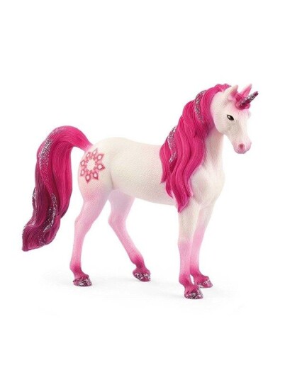 Schleich Mandala Unicorn Hoppe Figur i Plast - Rosa