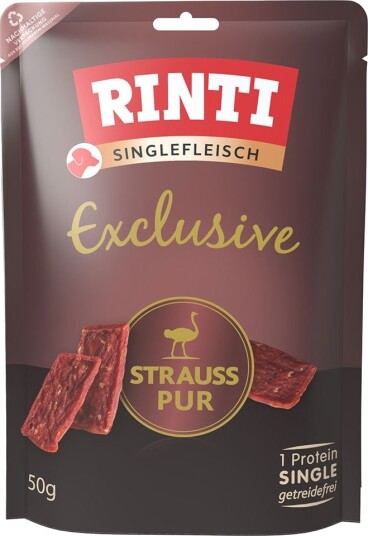 Rinti Single Meat Exclusive Snack Struts Pure 3 X 50 G