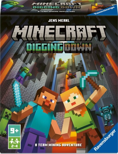 Spill Minecraft Digging Down