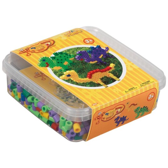 Hama Ironing beads set Maxi - Dino 600pcs.