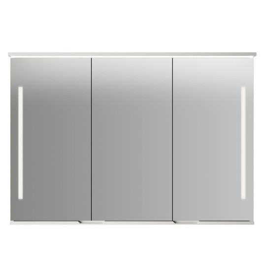 Linn Bad Sogn Speilskap med Integrert Belysning og Stikk Hvit Matt / 120cm Linn Bad Sogn Speilskap med Integrert Belysning og Stikk Hvit Matt / 120cm