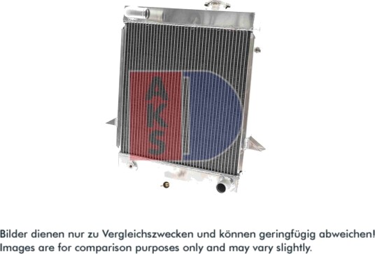 AKS DASIS 020079AL Radiator motorkjøling