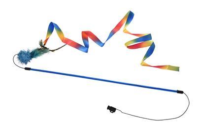 Akudim Fiskestang Med Regnbuevimpel Blå 137Cm Akudim Fiskestang Med Regnbuevimpel Blå 137Cm