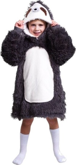 Noxxiez Oversized Hoodie Til Barn 3-6 År Dovendyr