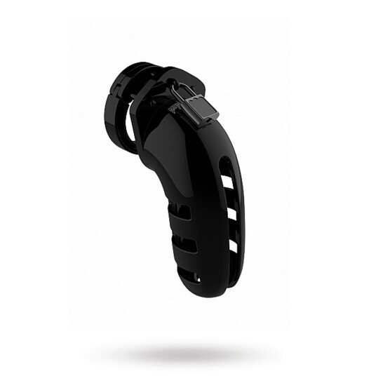MANCAGE #06 CHASTITY 5.5" - COCK CAGE black MANCAGE #06 CHASTITY 5.5" - COCK CAGE black