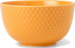Lyngby Porcelæn Rhombe skål Ø 11 cm Gul Lyngby Porcelæn Rhombe skål Ø 11 cm Gul