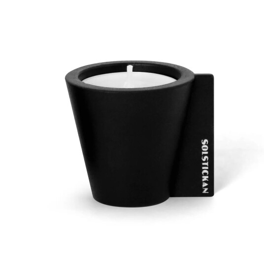 Solstickan Design Flipp lysholder 5 x 6 cm Svart Solstickan Design Flipp lysholder 5 x 6 cm Svart