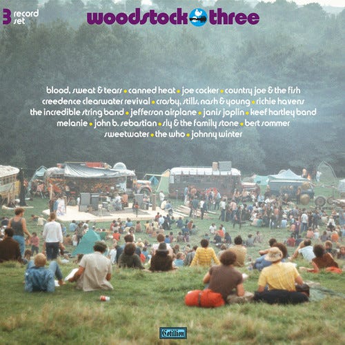 Diverse Artister  Woodstock Three  LP/Vinyl