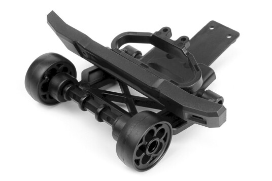 BlackZon Smyter Wheelie Bar-sett til RC-bil Svart