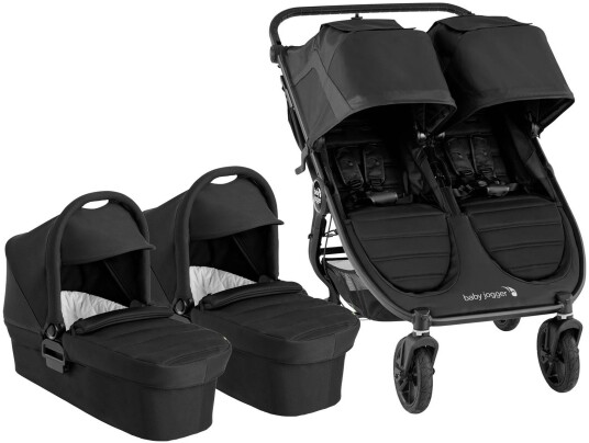 Baby Jogger City Mini GT 2 Søskenvogn inkl. Liggedeler Jet