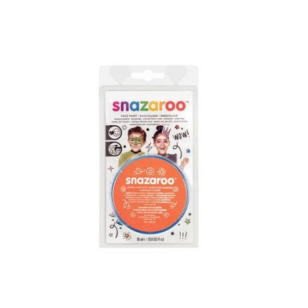 Snazaroo Sminkefarge 18ml Oransje