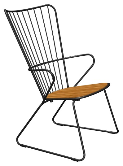 HOUE - PAON Loungestol - Svart   Unoliving