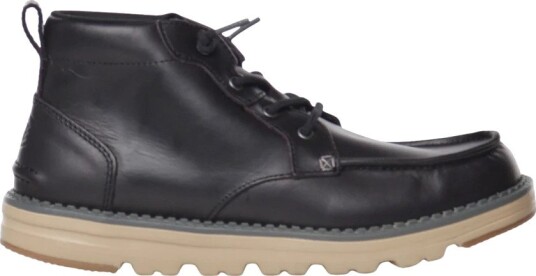 Hey Dude Flint Boot Leather Black 44 Hey Dude Flint Boot Leather Black 44