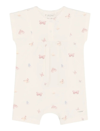 Blå Romper Ss Cream 86 Blå Romper Ss Cream 86