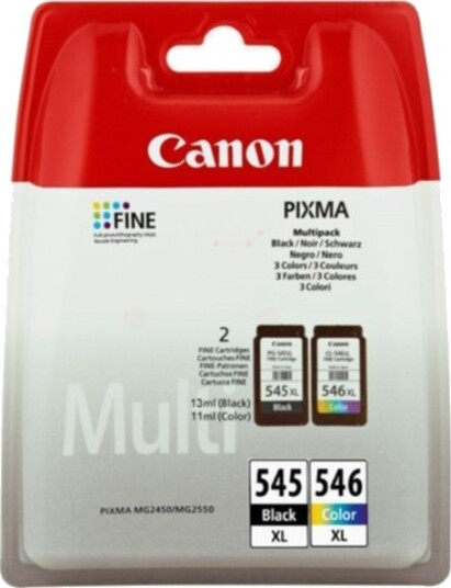 Canon 8286B015 Multipack 2x PG-545XL & CL-546XL + 50ark fotopapir