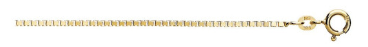 Veneziansk kjede i 585 gult gull 1,5 mm, 42 cm
