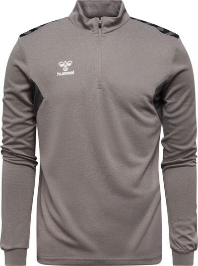 Hummel Treningsskjorte Authentic 1/2 Zip Grå Barn størrelse 164 cm